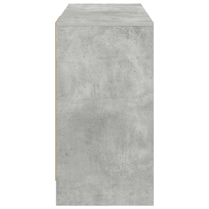 Stůl Betonově Šedá Kompozitní Dřevo 100 X 40 X 75 Cm