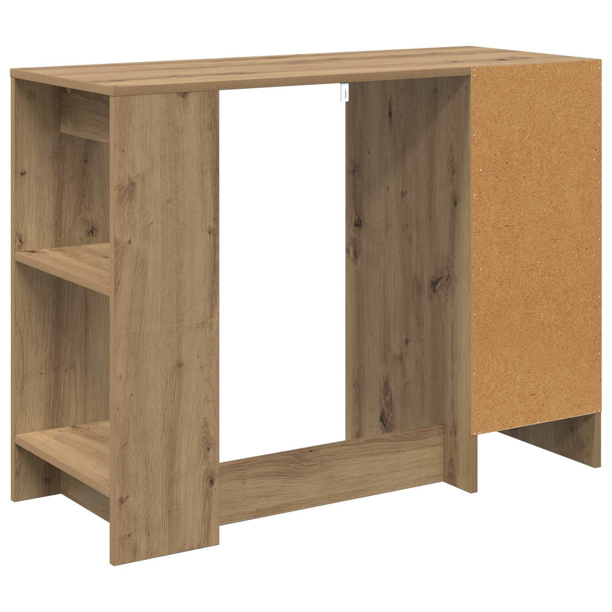 Stůl Artisanový Dub Kompozitní Dřevo 100 X 40 X 75 Cm