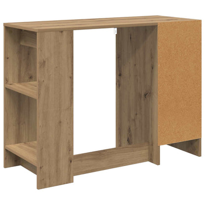 Stůl Artisanový Dub Kompozitní Dřevo 100 X 40 X 75 Cm