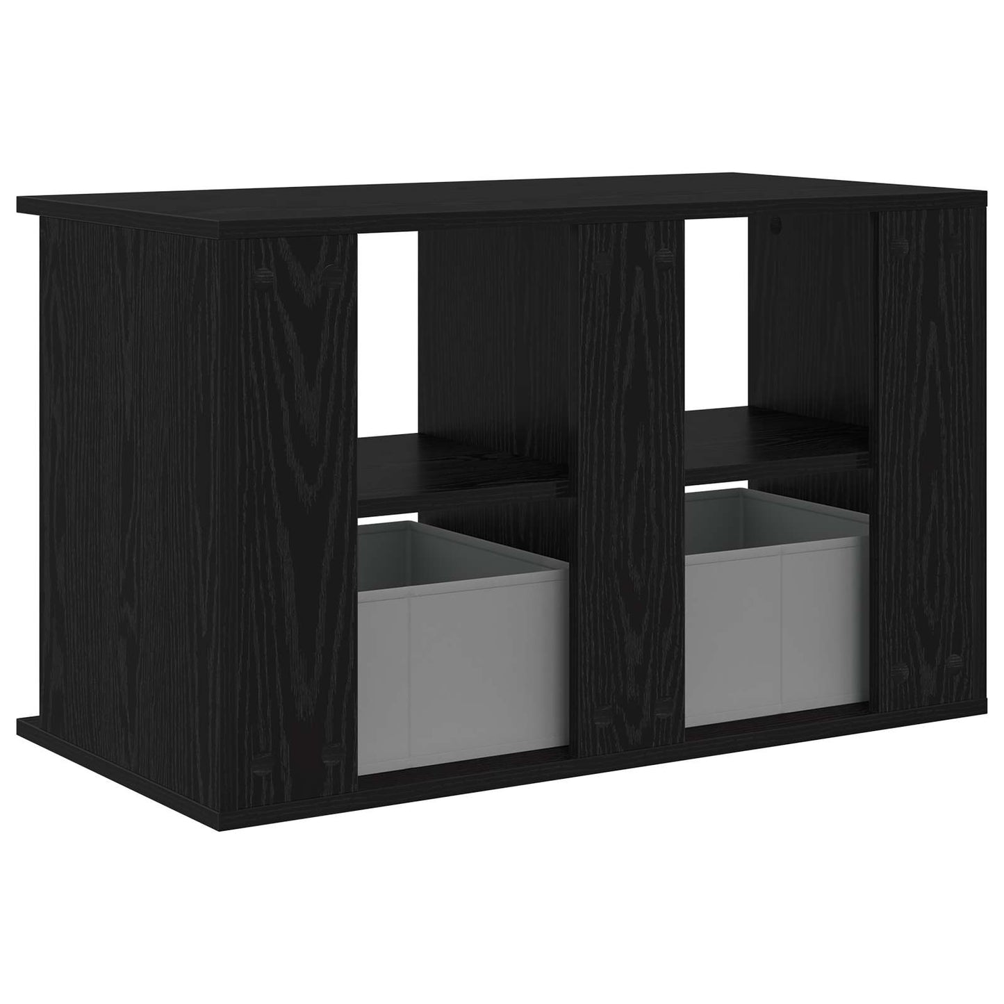 Stojan Na Tv Se Zásuvkou Černý Dub 79 X 40 X 48 Cm