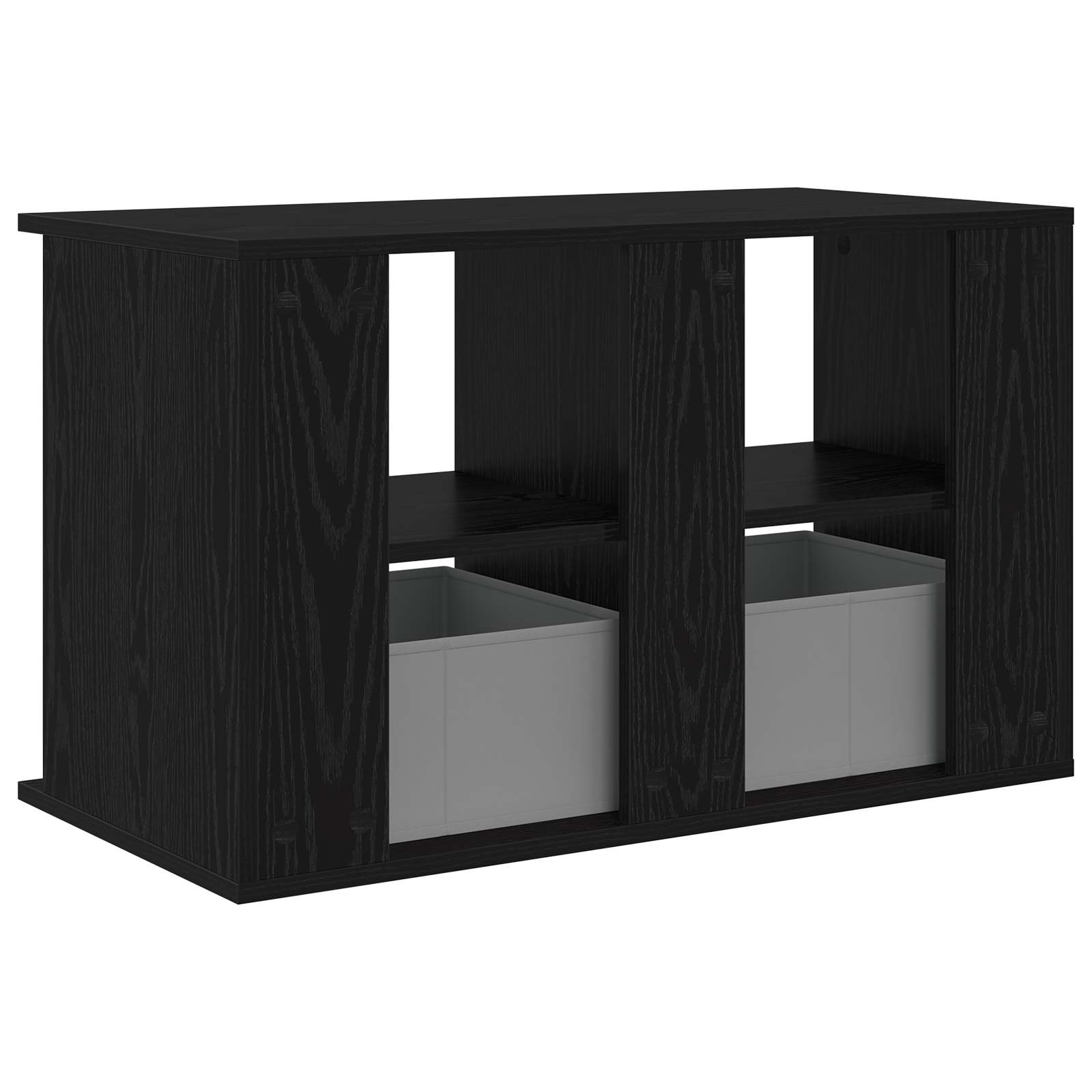 Stojan Na Tv Se Zásuvkou Černý Dub 79 X 40 X 48 Cm