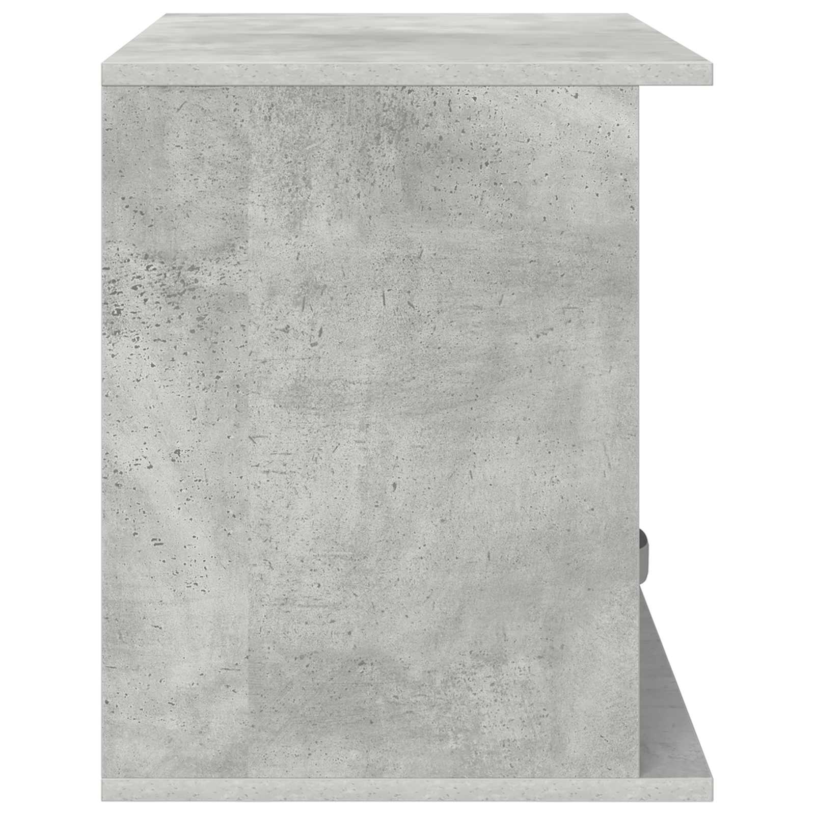 Stojan Na Tv Se Zásuvkou Betonově Šedá 79 X 40 X 48 Cm