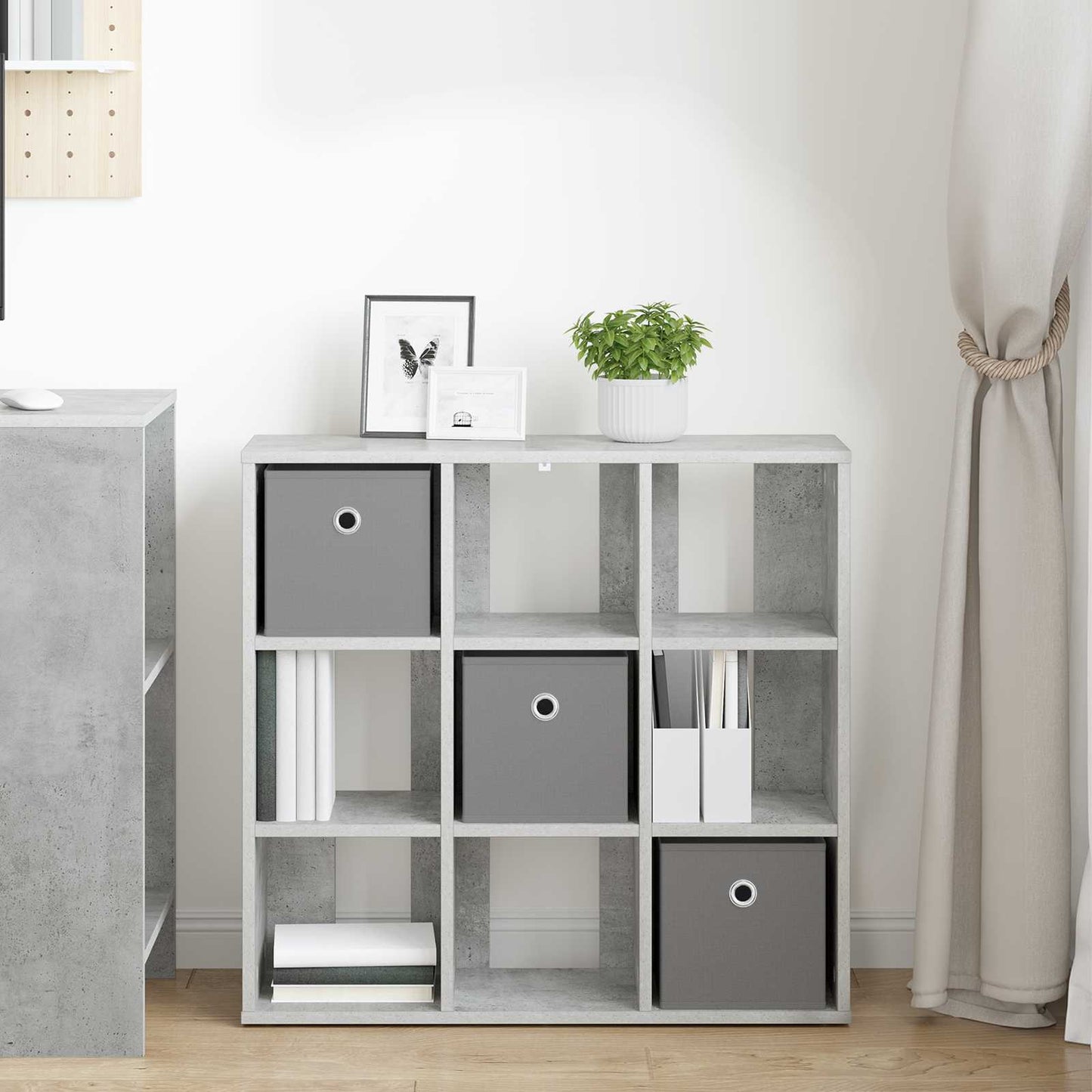 Servírovací Skříň Se Zásuvkou Betonově Šedá 73,5 X 24 X 69,5 Cm
