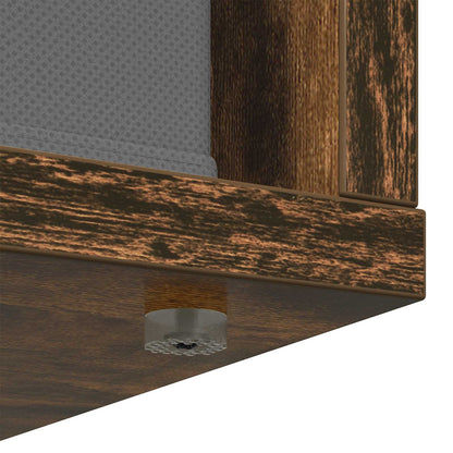 Servírovací Skříň Se Zásuvkou Kouřový Dub 73,5 X 24 X 69,5 Cm