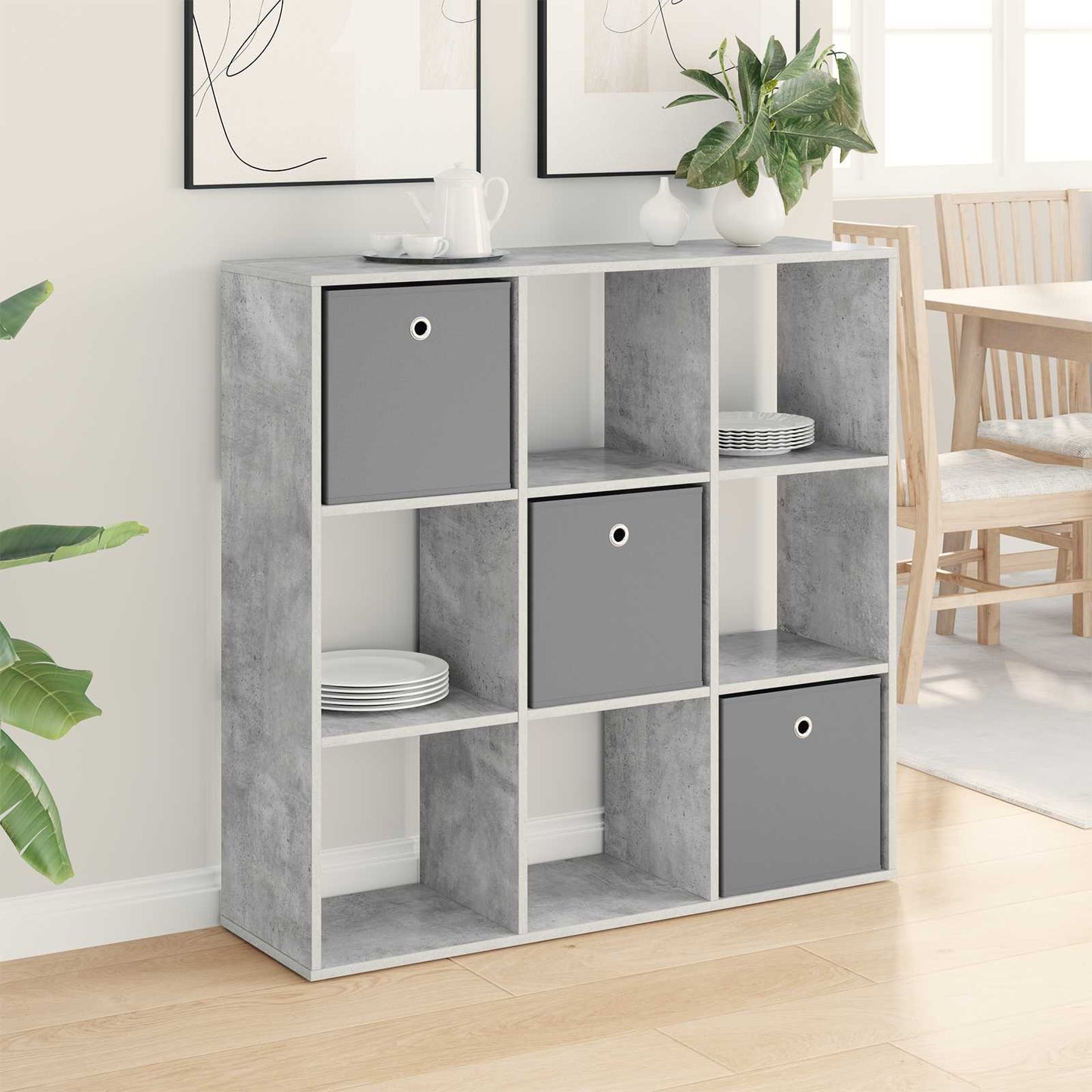 Servírovací Skříň Se Zásuvkou Betonově Šedá 102 X 31 X 99,5 Cm