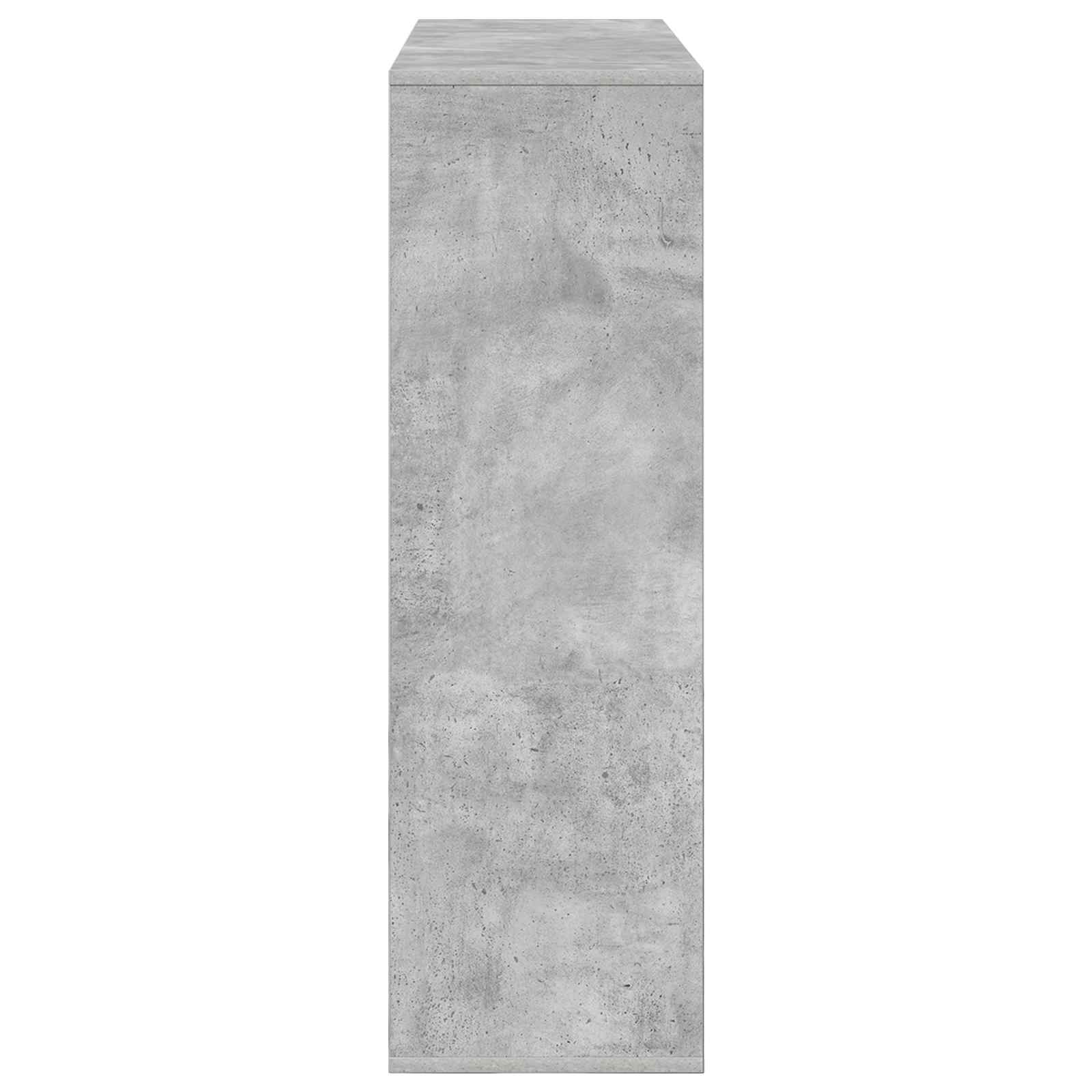 Servírovací Skříň Se Zásuvkou Betonově Šedá 102 X 31 X 99,5 Cm
