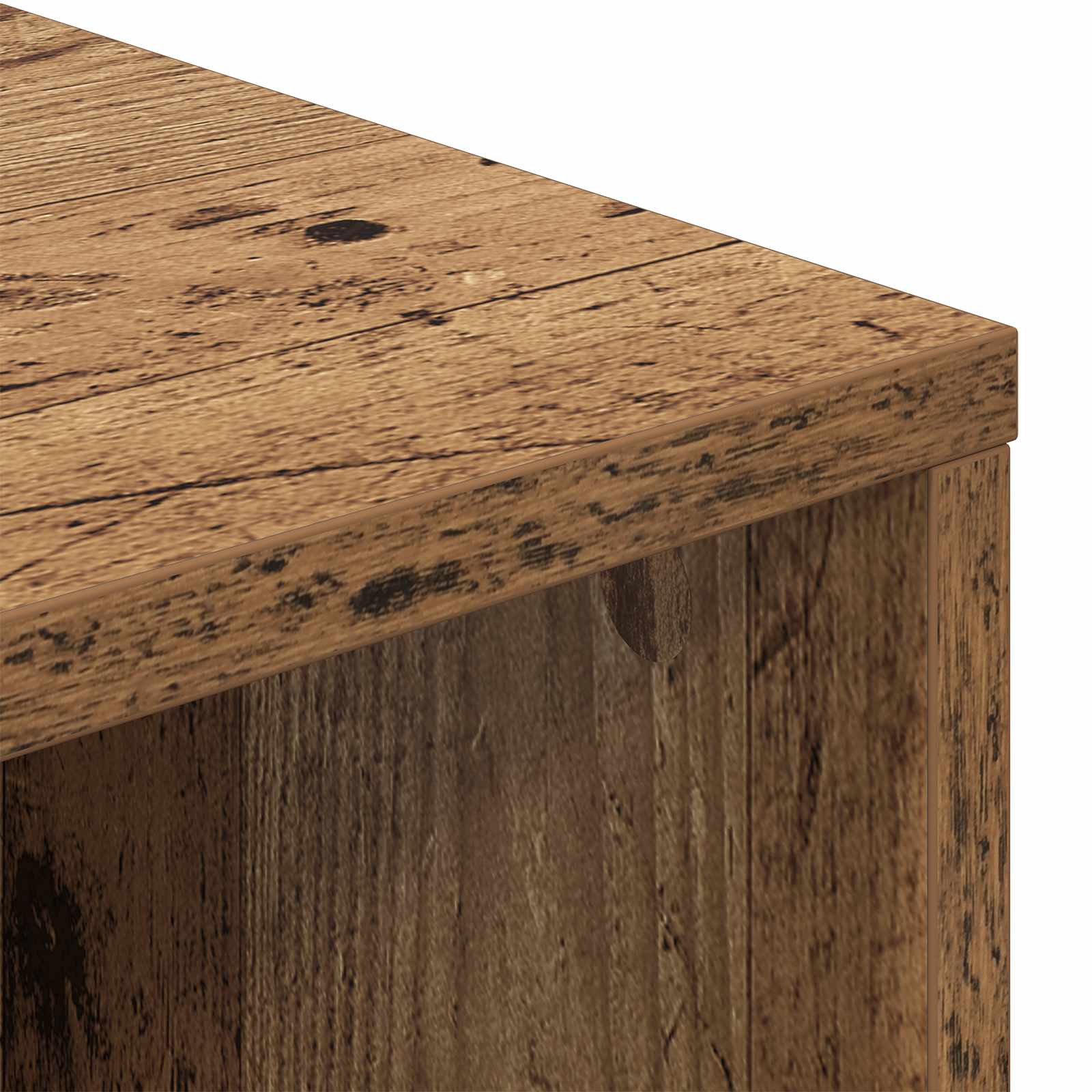 Servírovací Skříň Se Zásuvkou Staré Dřevo 102 X 31 X 99,5 Cm