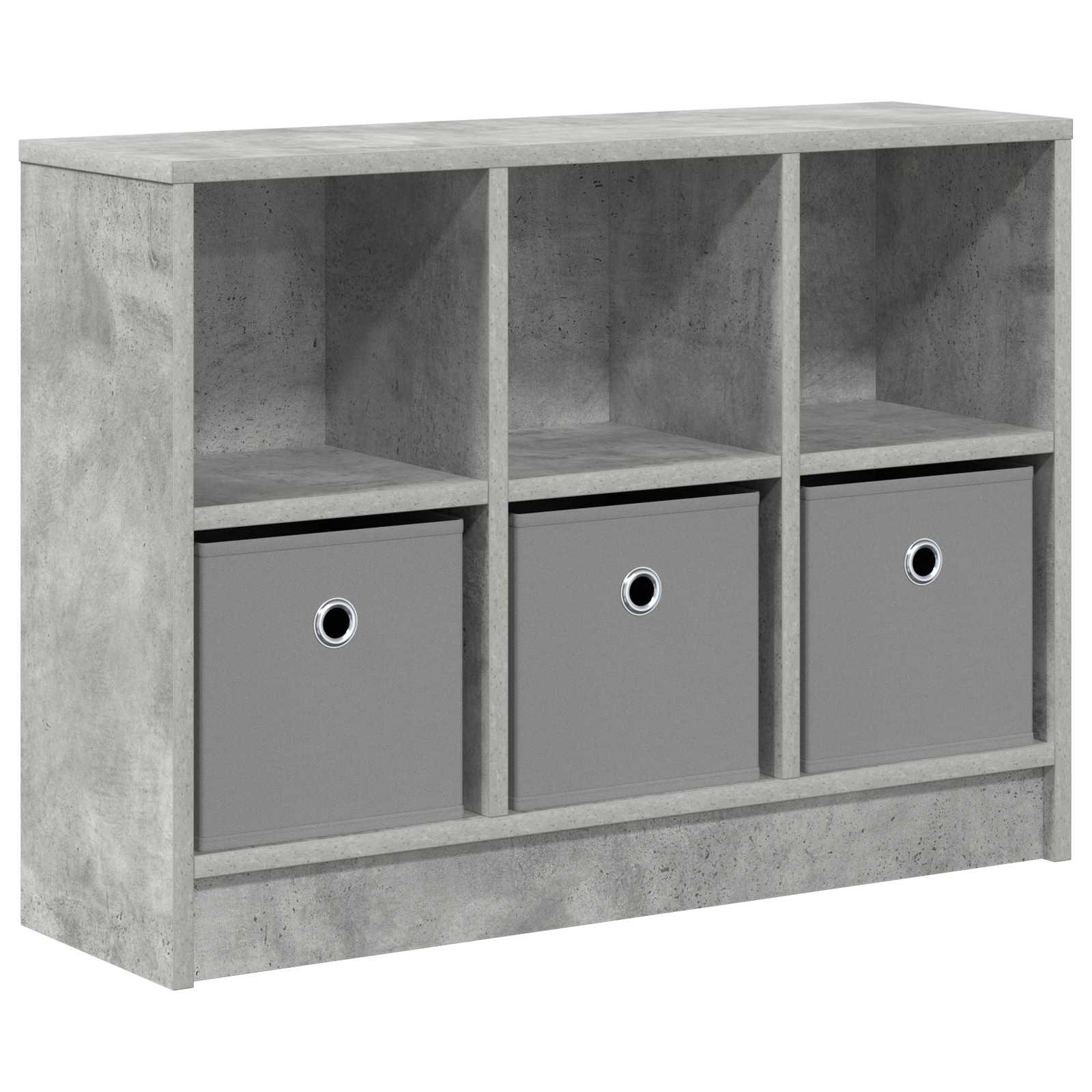 Servírovací Skříň Betonově Šedá 73,5 X 22,5 X 53,5 Cm