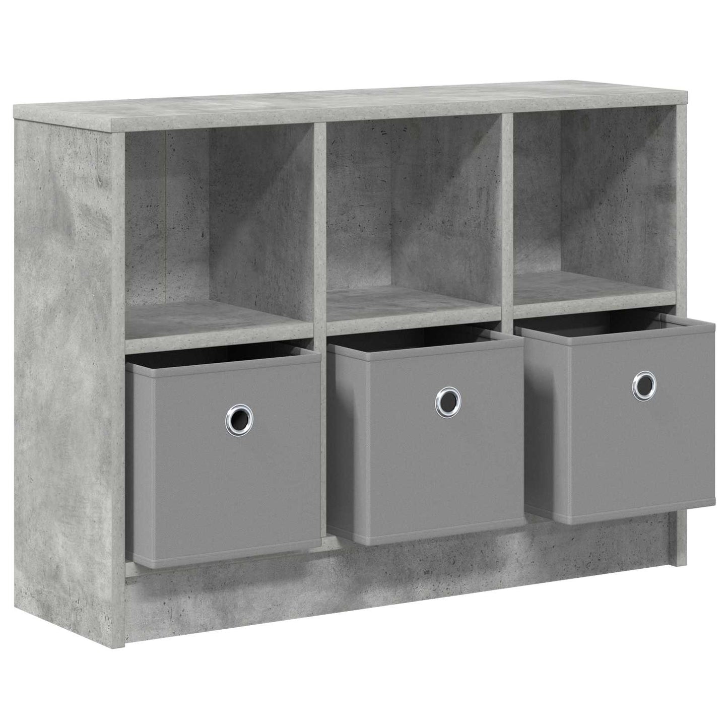 Servírovací Skříň Betonově Šedá 73,5 X 22,5 X 53,5 Cm