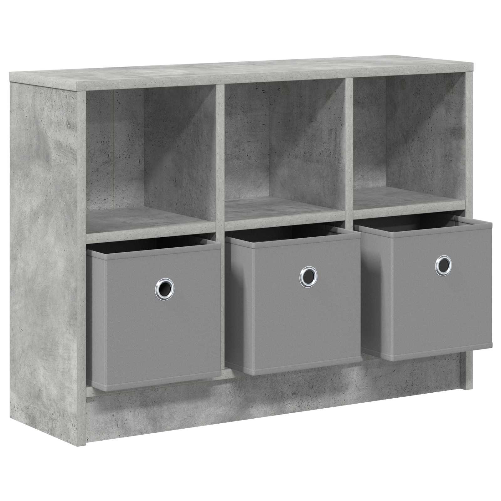 Servírovací Skříň Betonově Šedá 73,5 X 22,5 X 53,5 Cm