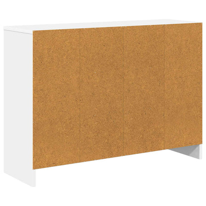 Servírovací Skříň Se Zásuvkou Bílá 88,5 X 27,5 X 63,5 Cm