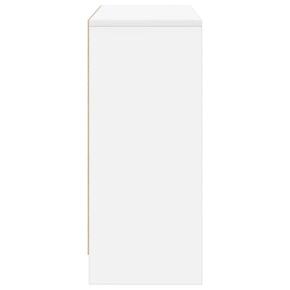 Servírovací Skříň Se Zásuvkou Bílá 88,5 X 27,5 X 63,5 Cm
