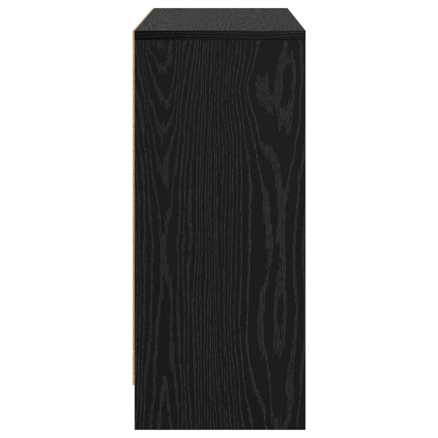 Servírovací Skříň Se Zásuvkou Černý Dub 88,5 X 27,5 X 63,5 Cm