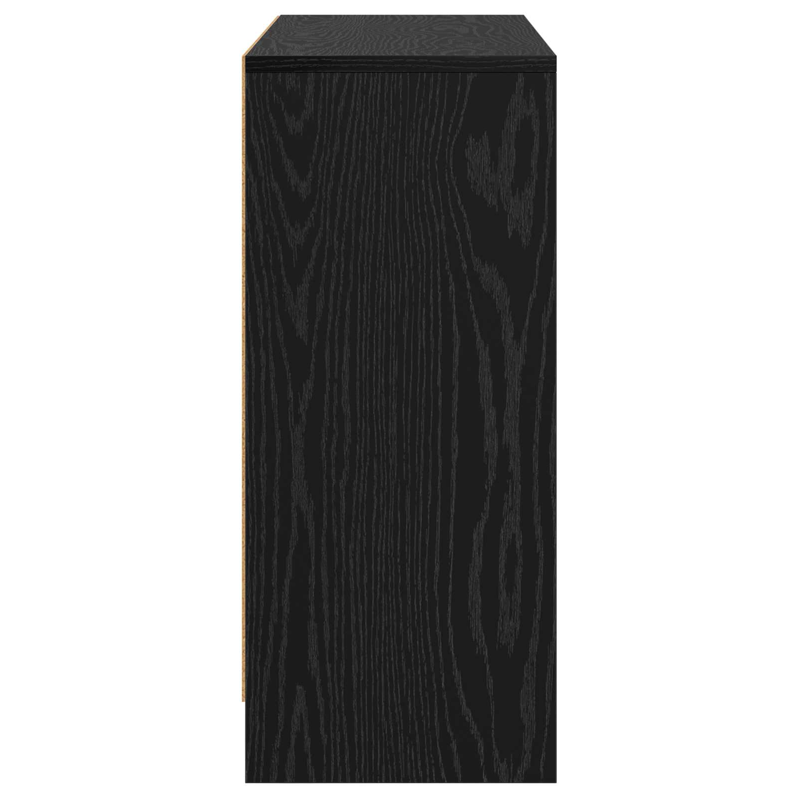Servírovací Skříň Se Zásuvkou Černý Dub 88,5 X 27,5 X 63,5 Cm