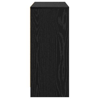 Servírovací Skříň Se Zásuvkou Černý Dub 88,5 X 27,5 X 63,5 Cm