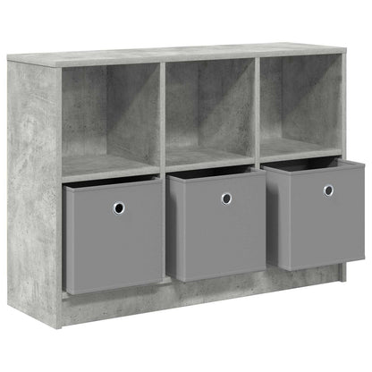 Servírovací Skříň Betonově Šedá 88,5 X 27,5 X 63,5 Cm