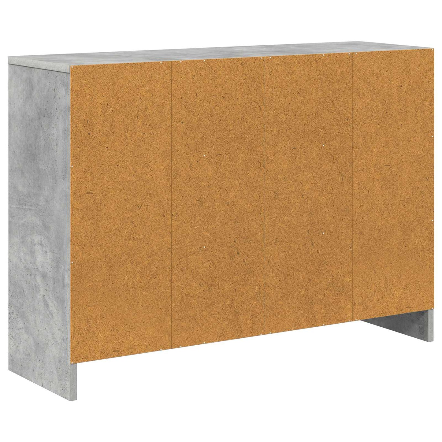 Servírovací Skříň Betonově Šedá 88,5 X 27,5 X 63,5 Cm