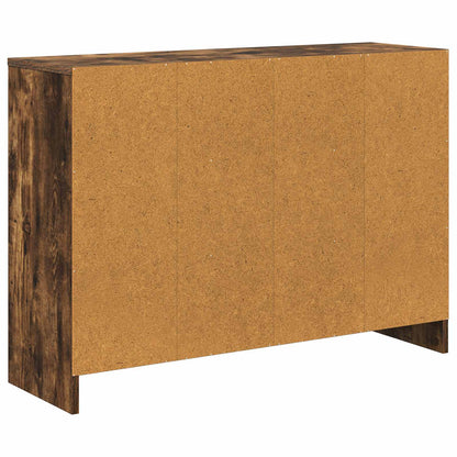 Servírovací Skříň Se Zásuvkou Kouřový Dub 88,5 X 27,5 X 63,5 Cm