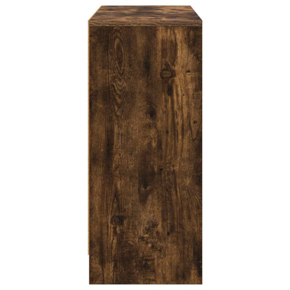 Servírovací Skříň Se Zásuvkou Kouřový Dub 88,5 X 27,5 X 63,5 Cm