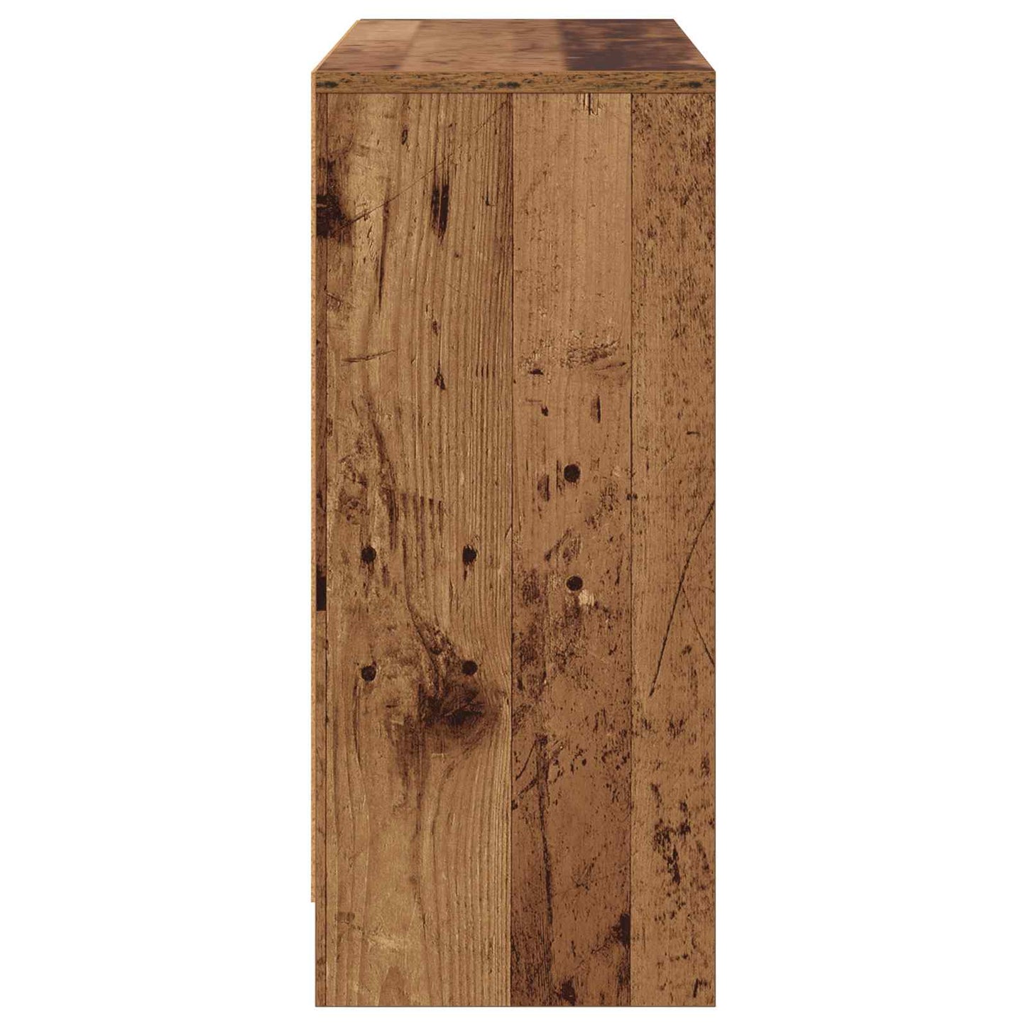 Servírovací Skříň Se Zásuvkou Staré Dřevo 88,5 X 27,5 X 63,5 Cm