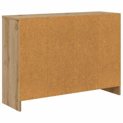 Servírovací Skříň Artisanový Dub 88,5 X 27,5 X 63,5 Cm