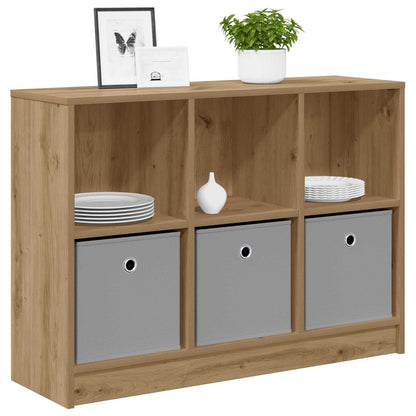 Servírovací Skříň Artisanový Dub 88,5 X 27,5 X 63,5 Cm