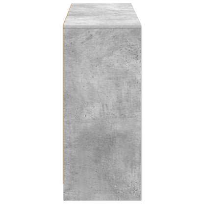 Servírovací Skříň Se Zásuvkou Betonově Šedá 102 X 32 X 73,5 Cm