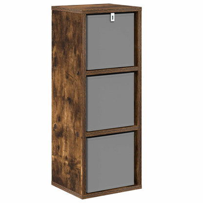 Servírovací Skříň Se Zásuvkou Kouřový Dub 25,5 X 22 X 69,5 Cm
