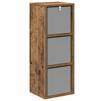 Servírovací Skříň Se Zásuvkou Staré Dřevo 25,5 X 22 X 69,5 Cm