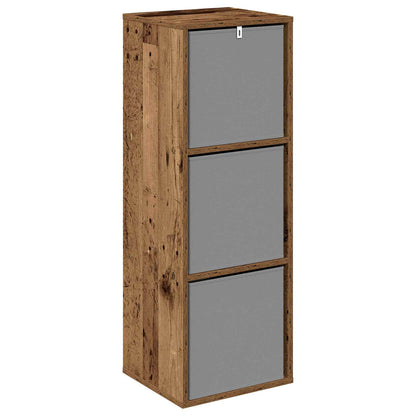 Servírovací Skříň Se Zásuvkou Staré Dřevo 35 X 32 X 99,5 Cm