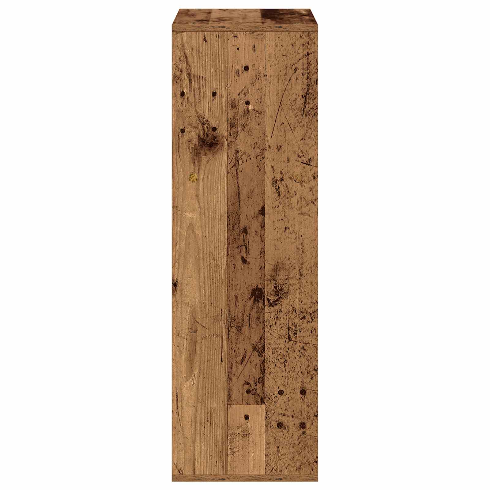 Servírovací Skříň Se Zásuvkou Staré Dřevo 35 X 32 X 99,5 Cm
