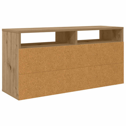 Nízký Skříň 87 X 27,5 X 43 Cm Artisanový Dub