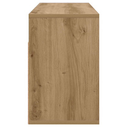 Nízký Skříň 87 X 27,5 X 43 Cm Artisanový Dub