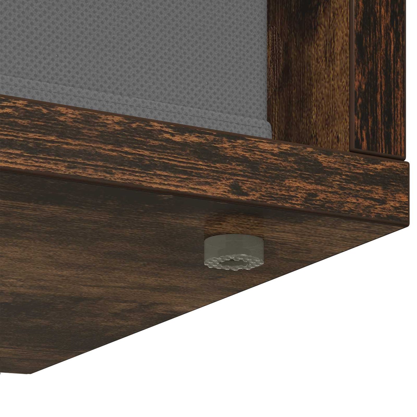 Nízký Skříň Se Zásuvkou Kouřový Dub 102 X 32 X 48,5 Cm