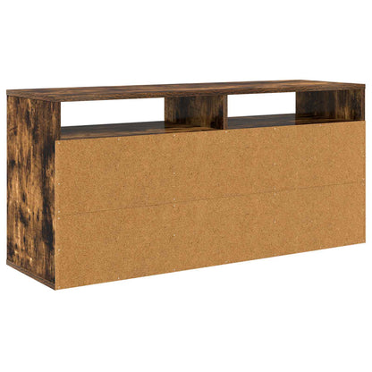 Nízký Skříň Se Zásuvkou Kouřový Dub 102 X 32 X 48,5 Cm