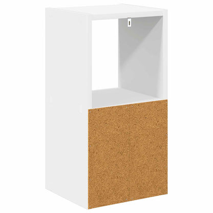 Noční Stolek Bílá 25,5 X 22 X 49,5 Cm Kompozitní Dřevo