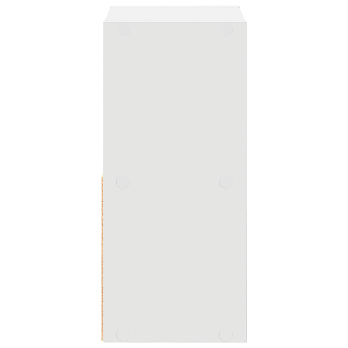 Noční Stolek 2 Ks Bílá 25,5 X 22 X 49,5 Cm Kompozitní Dřevo