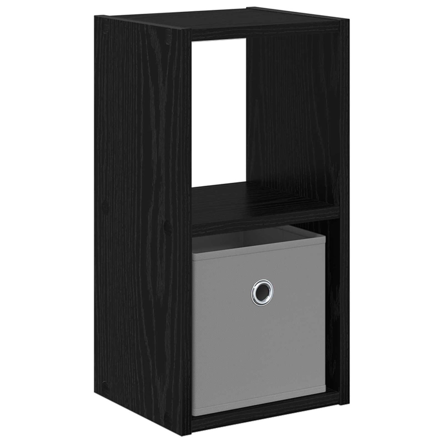 Noční Stolek Černý Dub 25,5 X 22 X 49,5 Cm Kompozitní Dřevo