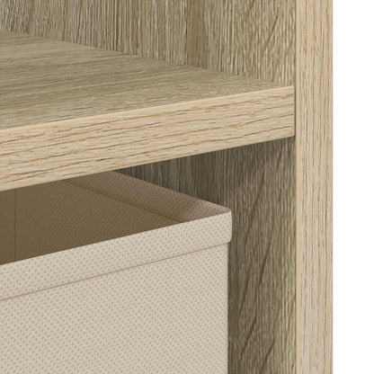 Noční Stolek 2 Ks Sonoma Dub 25,5 X 22 X 49,5 Cm