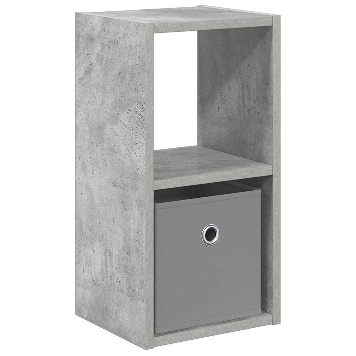 Noční Stolek Betonově Šedá 25,5 X 22 X 49,5 Cm Kompozitní Dřevo