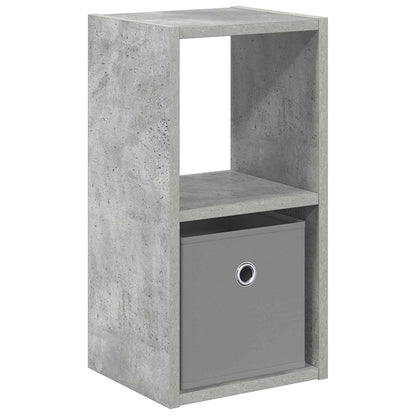 Noční Stolek Betonově Šedá 25,5 X 22 X 49,5 Cm Kompozitní Dřevo
