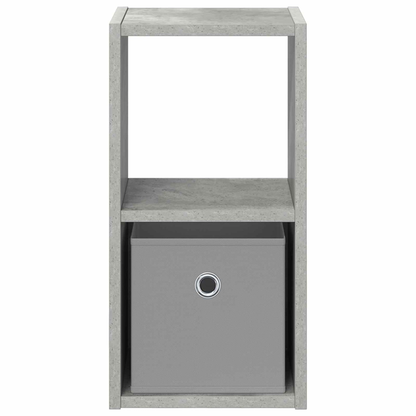 Noční Stolek Betonově Šedá 25,5 X 22 X 49,5 Cm Kompozitní Dřevo