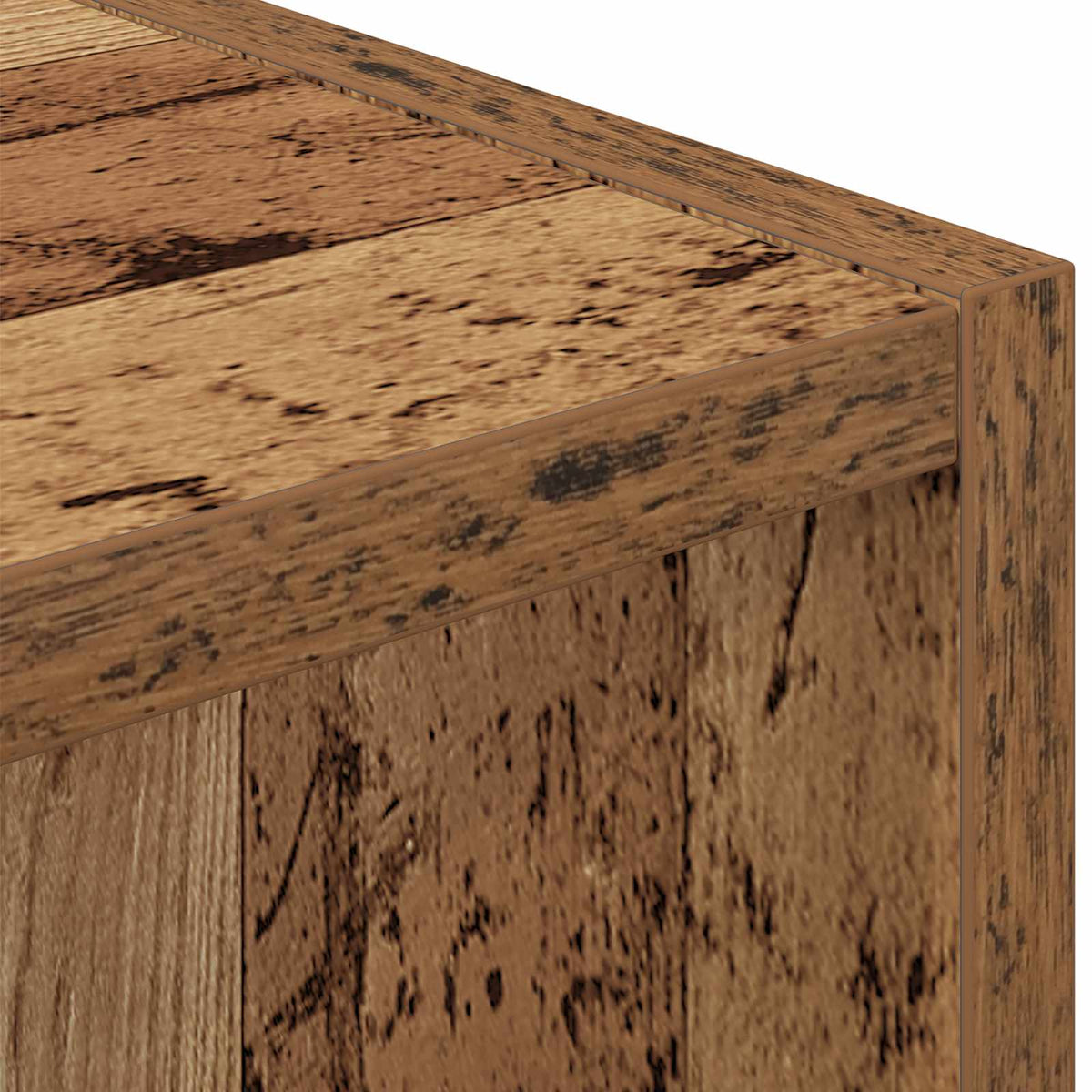 Noční Stolek Staré Dřevo 25,5 X 22 X 49,5 Cm Kompozitní Dřevo