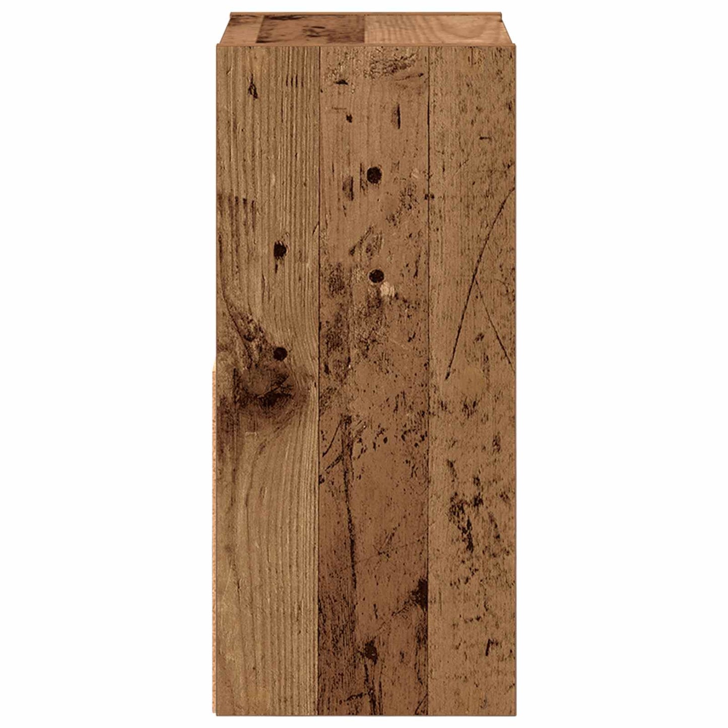 Noční Stolek 2 Ks Staré Dřevo 25,5 X 22 X 49,5 Cm