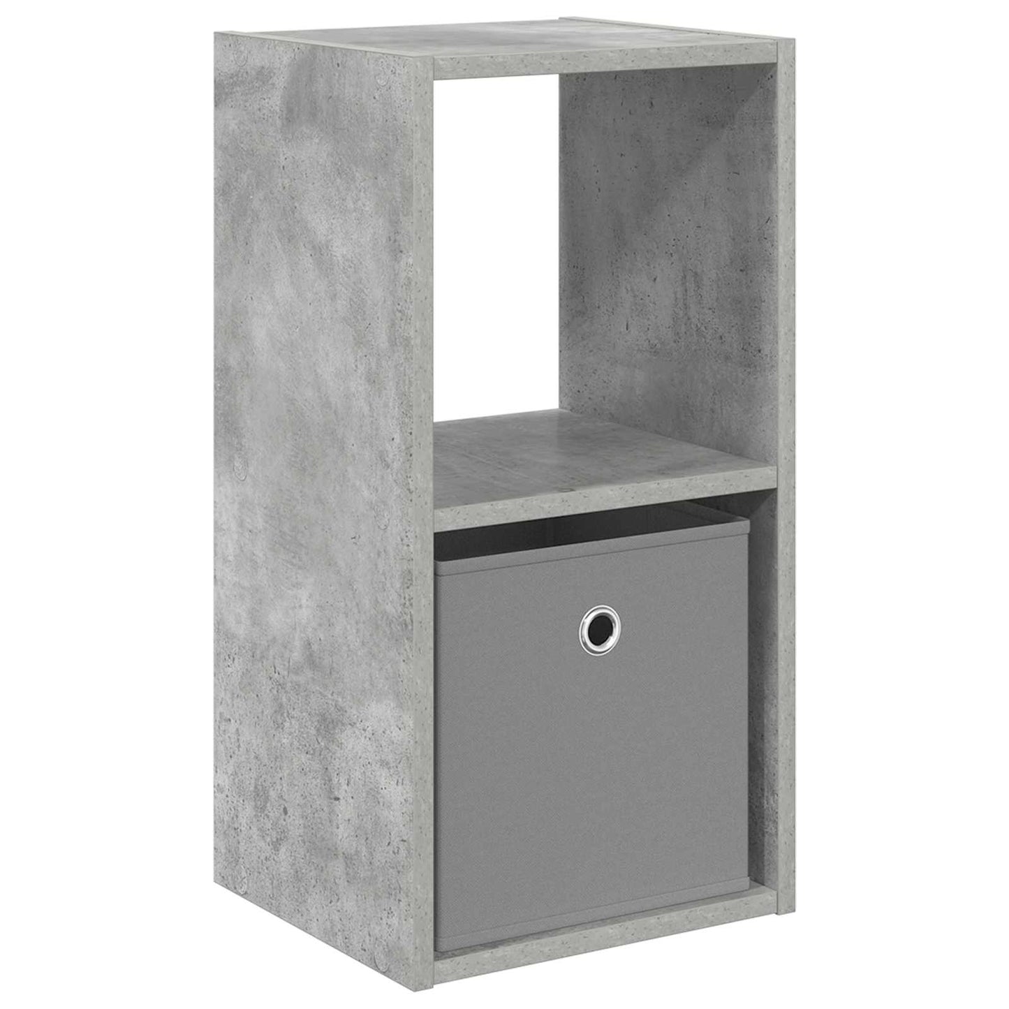 Noční Stolek Betonově Šedá 30,5 X 27 X 59,5 Cm Kompozitní Dřevo