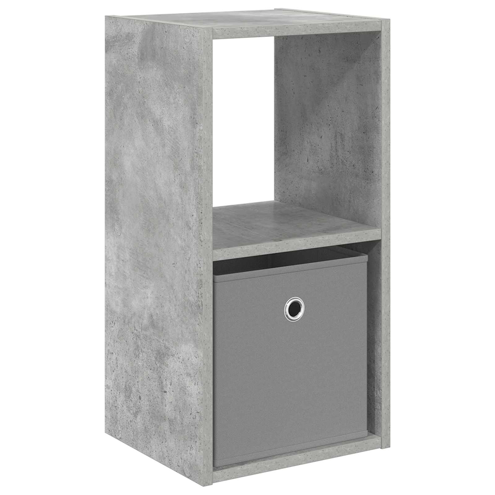 Noční Stolek Betonově Šedá 30,5 X 27 X 59,5 Cm Kompozitní Dřevo