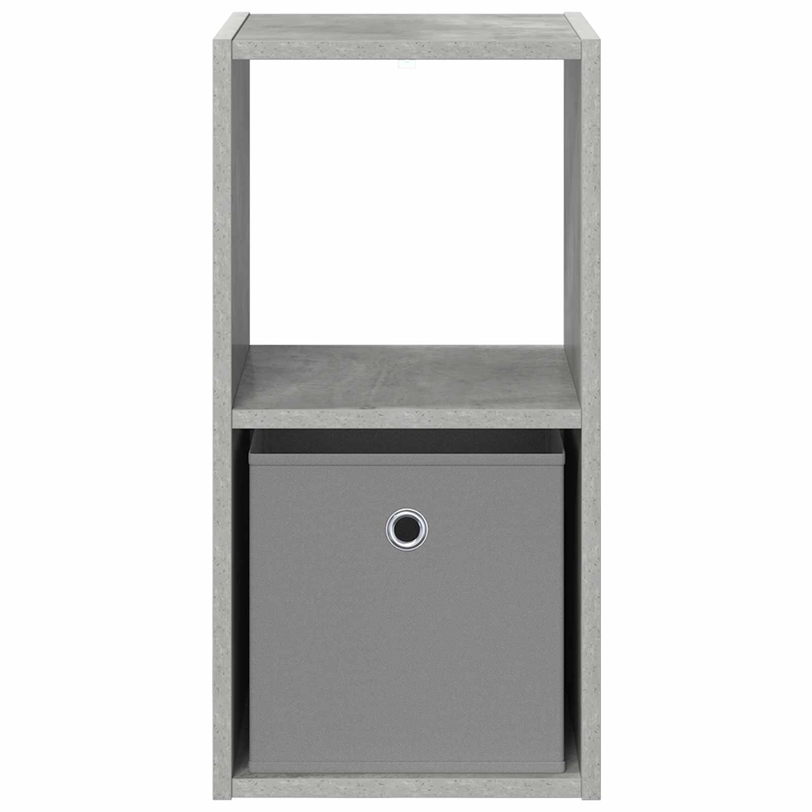 Noční Stolek 2 Ks Betonově Šedá 30,5 X 27 X 59,5 Cm