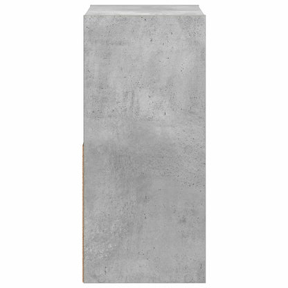 Noční Stolek 2 Ks Betonově Šedá 30,5 X 27 X 59,5 Cm