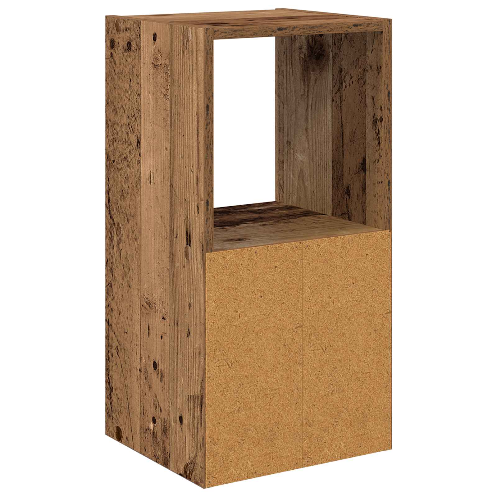 Noční Stolek Staré Dřevo 30,5 X 27 X 59,5 Cm Kompozitní Dřevo
