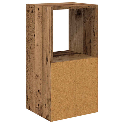 Noční Stolek Staré Dřevo 30,5 X 27 X 59,5 Cm Kompozitní Dřevo